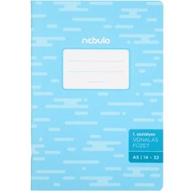 Nebulo basic+ A5 14-32 1. osztályos vonalas füzet