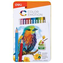 Deli Color Emotion 12db-os vegyes színű színes ceruza