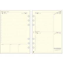 Kalendart Saturnus 2022-es L312 napi beosztású gyűrűs betétlap csomag Kalendart Saturnus 2022-es L312 napi beosztású gyűrűs betétlap csomag