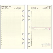 Kalendart Saturnus 2022-es M312 napi beosztású gyűrűs betétlap csomag Kalendart Saturnus 2022-es M312 napi beosztású gyűrűs betétlap csomag