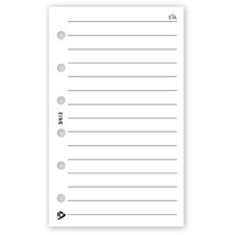 Realsystem 3/412 vonalas jegyzet gyűrűs naptár kiegészítő