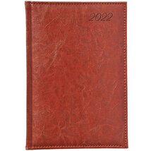 Kalendart Image 2022-es I021 A5 napi beosztású vörösesbarna határidőnapló Kalendart Image 2022-es I021 A5 napi beosztású vörösesbarna határidőnapló