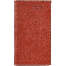 Kalendart Image 2022-es I035 vörösesbarna álló zsebnaptár Kalendart Image 2022-es I035 vörösesbarna álló zsebnaptár