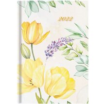 Kalendart Joy 2022-es J011 B5 heti beosztású sárga tulipán határidőnapló Kalendart Joy 2022-es J011 B5 heti beosztású sárga tulipán határidőnapló