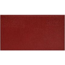 Kalendart Traditional 2022-es T030 bordó fekvő zsebnaptár Kalendart Traditional 2022-es T030 bordó fekvő zsebnaptár