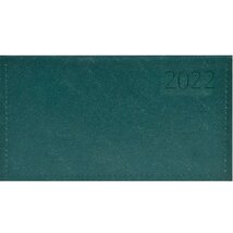 Kalendart Traditional 2022-es T030 zöld fekvő zsebnaptár Kalendart Traditional 2022-es T030 zöld fekvő zsebnaptár