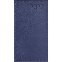 Kalendart Traditional 2022-es T035 kék álló zsebnaptár Kalendart Traditional 2022-es T035 kék álló zsebnaptár