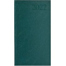 Kalendart Traditional 2022-es T035 zöld álló zsebnaptár Kalendart Traditional 2022-es T035 zöld álló zsebnaptár