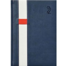 Kalendart Vario 2022-es V011 B5 heti beosztású kék-fehér határidőnapló Kalendart Vario 2022-es V011 B5 heti beosztású kék-fehér határidőnapló