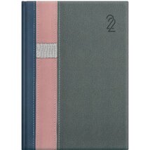 Kalendart Vario 2022-es V021 A5 napi beosztású kék-rózsa-szürke határidőnapló Kalendart Vario 2022-es V021 A5 napi beosztású kék-rózsa-szürke határidőnapló