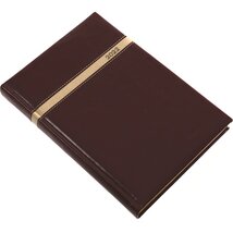 Realsystem 2022-es Business 5624 B5 napi beosztású sötétbarna határidőnapló Realsystem 2022-es Business 5624 B5 napi beosztású sötétbarna határidőnapló