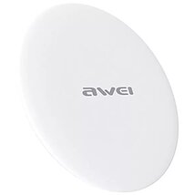 AWEI W5 ultra vékony fehér vezeték nélküli töltő