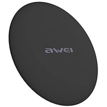 AWEI W5 ultra vékony fekete vezeték nélküli töltő