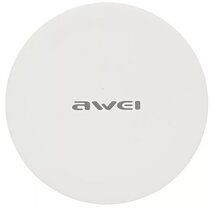 AWEI W6 10W ultra vékony fehér vezeték nélküli töltő