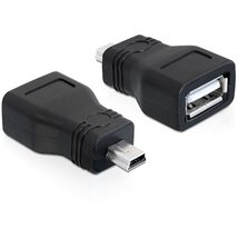 Delock 65277 USB 2.0-A anya - mini USB apa adapter Delock 65277 USB 2.0-A anya - mini USB apa adapter
