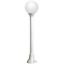 Fumagalli MIZAR/250 LED 6W 4K E27 opál/fehér kültéri állólámpa Fumagalli MIZAR/250 LED 6W 4K E27 opál/fehér kültéri állólámpa