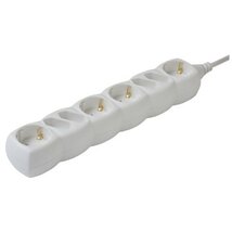 Somogyi NV 18/WH 1.5m védőérintkezős 4euro+4 aljzat Somogyi NV 18/WH 1.5m védőérintkezős 4euro+4 aljzat