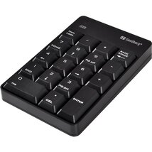 Sandberg Billentyűzet Vezeték Nélküli - Wireless Numeric Keypad 2 (numerikus billentyűzet; fekete) Sandberg Billentyűzet Vezeték Nélküli - Wireless Numeric Keypad 2 (numerikus billentyűzet; fekete)