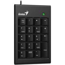 Genius Billentyűzet - Numpad 100 Slim (Vezetékes, USB, vékony, numerikus billentyűzet, fekete) Genius Billentyűzet - Numpad 100 Slim (Vezetékes, USB, vékony, numerikus billentyűzet, fekete)