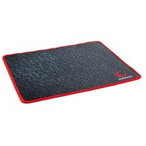 Rampage Egérpad - MP-12 (340x260x2.5mm; fekete, vörös szegés)