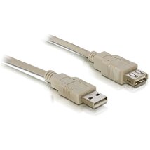 Delock 82240 USB 2.0 A/A 3m hosszabbító kábel Delock 82240 USB 2.0 A/A 3m hosszabbító kábel