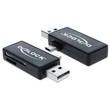 Delock 91731 Delock micro USB /USB A OTG kártyaolvasó