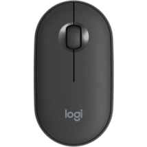 Logitech Egér - M350 Pebble (Vezeték nélküli, Optikai, 1000 DPI, Grafit)