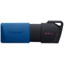KINGSTON Pendrive 64GB, DT Exodia M USB 3.2 Gen 1 (fekete-kék) KINGSTON Pendrive 64GB, DT Exodia M USB 3.2 Gen 1 (fekete-kék)