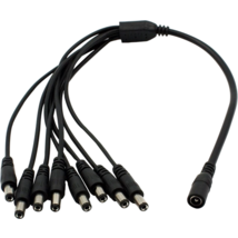 Walisec PSC1-8 DC csatlakozó elosztó 1x aljzat, 8x dugó