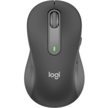 LOGITECH Egér - M650 Signature Vezeték Nélküli Optikai (Large) balkezes, Grafitszürke
