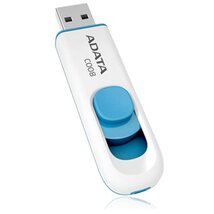 ADATA Pendrive 16GB, C008, Fehér