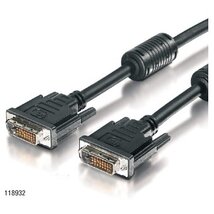 Equip Kábel - 118932 (DVI-D Dual Link kábel, apa/apa, 1,8m)