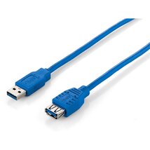 Equip Kábel - 128398 (USB3.0 A-A hosszabbítókábel, apa/anya, duplán árnyékolt, 2m)