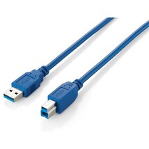 Equip Kábel - 128292 (USB3.0, A-B kábel, apa/apa, duplán árnyékolt, 1,8m)