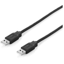 Equip Kábel - 128871 (USB2.0, A-A kábel, apa/apa, duplán árnyékolt, 3m)