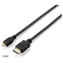 Equip Kábel - 119308 (HDMI1.4 - MicroHDMI kábel, apa/apa, 2m)