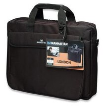 Manhattan Notebook táska - London, 15,6" Fekete