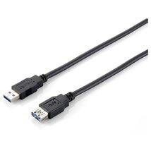 Equip Kábel - 128399 (USB3.0, A-A hosszabbítókábel, apa/anya, duplán árnyékolt, 3m)