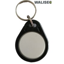 WaliSec RFID beléptető tag, Mifare (13,56MHz), fekete/fehér WaliSec RFID beléptető tag, Mifare (13,56MHz), fekete/fehér