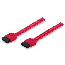 Manhattan Kábel - SATA adatkábel, 50 cm , Piros