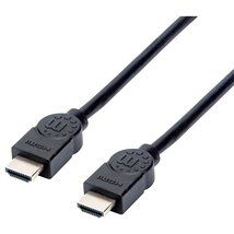 Manhattan Kábel - HDMI to HDMI ( 4K@30Hz, 3D, Shielded, 1.5m, Fekete)