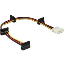 Delock Átalakító Kábel - 60142 (4 x SATA HDD > MOLEX tűs (apa))