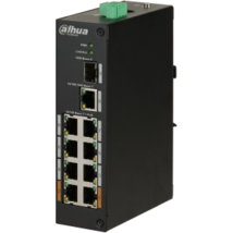 Dahua PoE switch - PFS3110-8ET-96 (8x 100Mbps PoE (96W) + 1x 1Gbps + 1 SFP, 53VDC)