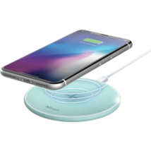 Trust Telefon töltő Vezeték nélküli - Qylo Fast (10W; menta; Qi szabvány; QuickCharge) Trust Telefon töltő Vezeték nélküli - Qylo Fast (10W; menta; Qi szabvány; QuickCharge)