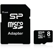 Card MICRO SDHC Silicon Power 8GB 1 Adapter CL10 Card MICRO SDHC Silicon Power 8GB 1 Adapter CL10