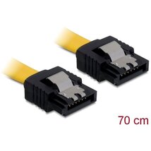 Delock Kábel - 82481 (SATA II, egyenes/egyenes csatl.(fémlappal), Max.: 3Gb/s, sárga, 0,7m) Delock Kábel - 82481 (SATA II, egyenes/egyenes csatl.(fémlappal), Max.: 3Gb/s, sárga, 0,7m)