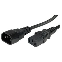 ROLINE kábel, C13 - C14, PC / Monitor, Tápkábel hosszabító 1,8m
