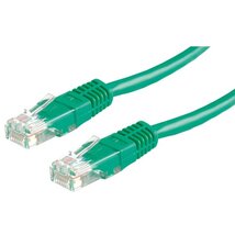 ROLINE Patch kábel, UTP, CAT5e, 3m, zöld