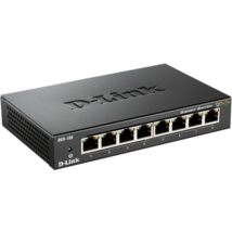 D-LINK Switch 8x1000Mbps Fémházas Asztali, DGS-108GL/E D-LINK Switch 8x1000Mbps Fémházas Asztali, DGS-108GL/E