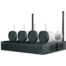 Imou IP wifi csőkamera szett - NVR1104/F22FE kit (4x 2MP-2,8mm, H265, mikr., FullColor + IR30m; 1x NVR 4csat, 1TB HDD)